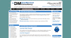Desktop Screenshot of deanmarshall.co.uk